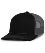 Pacific Headwear Contrast Stitch Trucker Snapback 104S