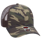 OTTO CAP® Camouflage 6 Panel Low Profile Mesh Back Trucker Hat OTTO 105-1247