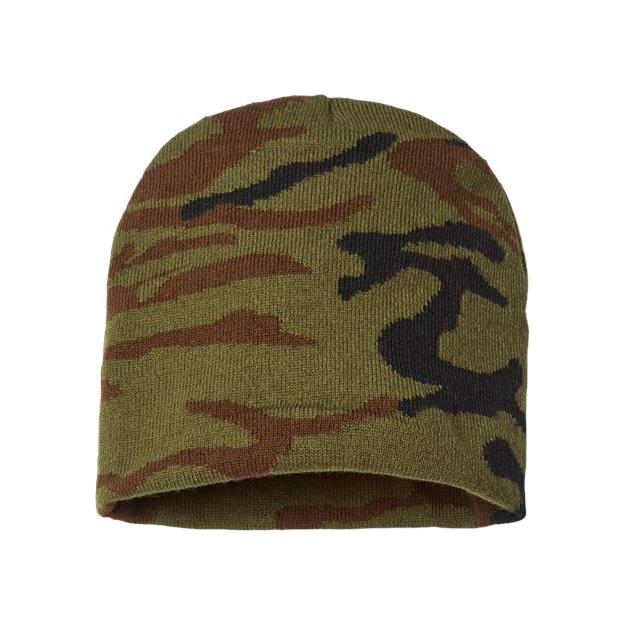 CAP AMERICA USA-Made Camo Beanie - CAP AMERICA RKC9 CAP AMERICA