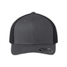 Flexfit 110® Mesh-Back Cap - Flexfit 110M Flexfit Charcoal/ Black Adjustable