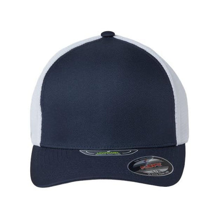 Flexfit Unipanel™ Trucker Cap - Flexfit 5511UP Flexfit True Navy/ White S/M