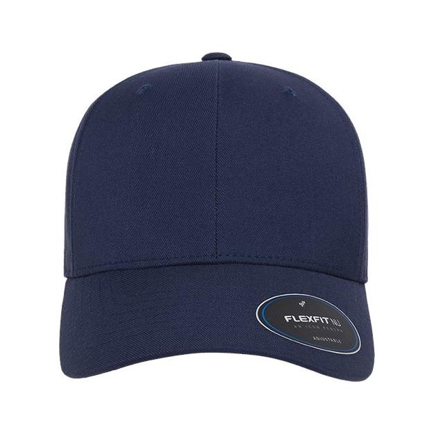 Flexfit NU® Adjustable Cap - Flexfit 6110NU Flexfit Navy Adjustable