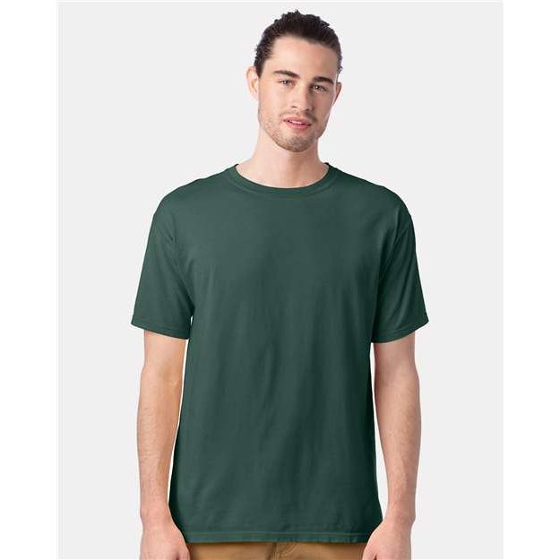 ComfortWash by Hanes Garment-Dyed T-Shirt - Field Green - ComfortWash by Hanes GDH100 ComfortWash by Hanes Field Green S