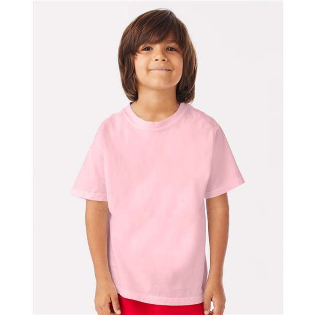 ComfortWash by Hanes Garment-Dyed Youth T-Shirt - ComfortWash by Hanes GDH175 ComfortWash by Hanes Cotton Candy XS