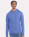 ComfortWash by Hanes Unisex Garment-Dyed Jersey Hooded Long Sleeve T-Shirt - ComfortWash by Hanes GDH280