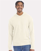 ComfortWash by Hanes Unisex Garment-Dyed Jersey Hooded Long Sleeve T-Shirt - ComfortWash by Hanes GDH280