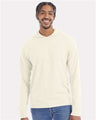 ComfortWash by Hanes Unisex Garment-Dyed Jersey Hooded Long Sleeve T-Shirt - ComfortWash by Hanes GDH280