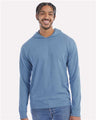 ComfortWash by Hanes Unisex Garment-Dyed Jersey Hooded Long Sleeve T-Shirt - ComfortWash by Hanes GDH280