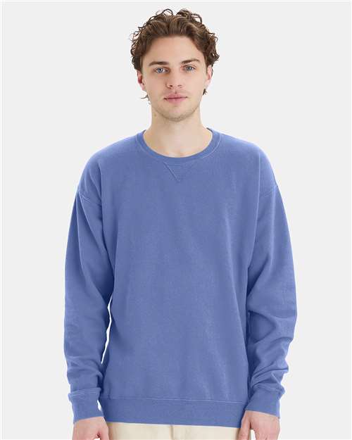 ComfortWash by Hanes Unisex Garment-Dyed Crewneck Sweatshirt - ComfortWash by Hanes GDH400