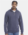 ComfortWash by Hanes Unisex Garment-Dyed Quarter-Zip Sweatshirt - ComfortWash by Hanes GDH425