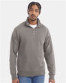ComfortWash by Hanes Unisex Garment-Dyed Quarter-Zip Sweatshirt - ComfortWash by Hanes GDH425