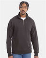 ComfortWash by Hanes Unisex Garment-Dyed Quarter-Zip Sweatshirt - ComfortWash by Hanes GDH425