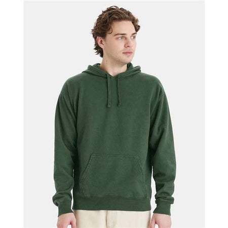 ComfortWash by Hanes Garment-Dyed Unisex Hooded Sweatshirt - ComfortWash by Hanes GDH450 ComfortWash by Hanes Field Green S