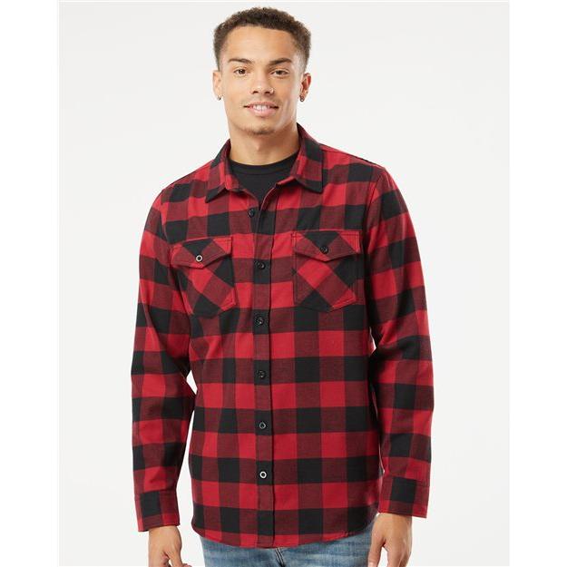 Independent Trading Co. Flannel Shirt - Independent Trading Co. EXP50F Independent Trading Co.