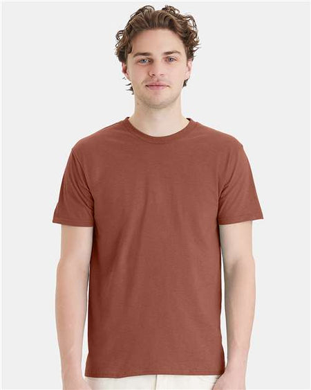 Hanes Perfect-T T-Shirt - Canyon Rock Brown - Hanes 4980 Hanes