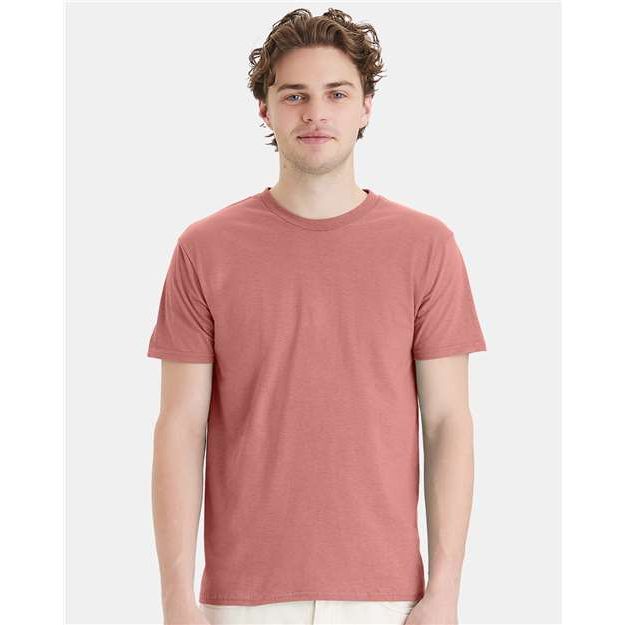 Hanes Perfect-T T-Shirt - Mauve - Hanes 4980 Hanes Mauve S