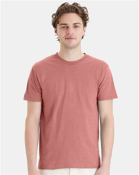 Hanes Perfect-T T-Shirt - Mauve - Hanes 4980 Hanes