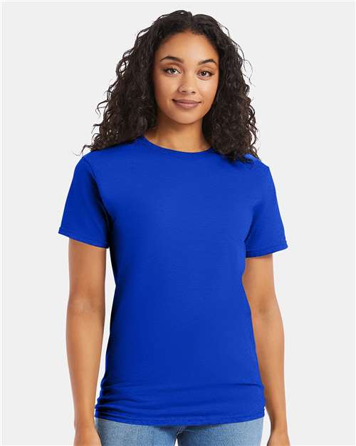 Hanes Essential-T T-Shirt - Athletic Royal - Hanes 5280 Hanes Athletic Royal S