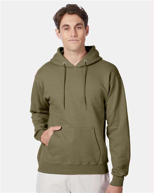 Hanes Ultimate Cotton® Hooded Sweatshirt - Oregano - Hanes F170