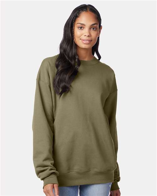 Hanes Ultimate Cotton® Crewneck Sweatshirt - Oregano - Hanes F260