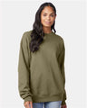 Hanes F260 Unisex Ultimate Cotton Crewneck Sweatshirt