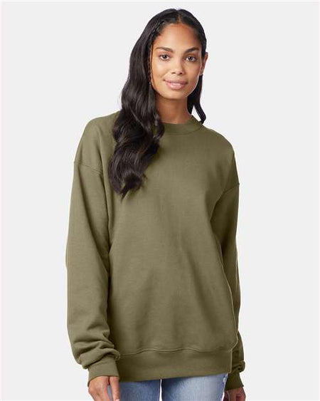 Hanes Ultimate Cotton® Crewneck Sweatshirt - Oregano - Hanes F260 Hanes