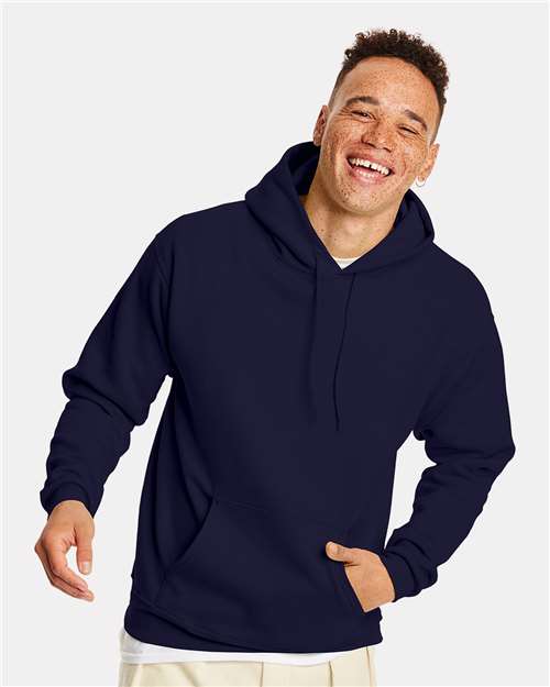 Hanes Ecosmart® Hooded Sweatshirt - Athletic Navy - Hanes P170