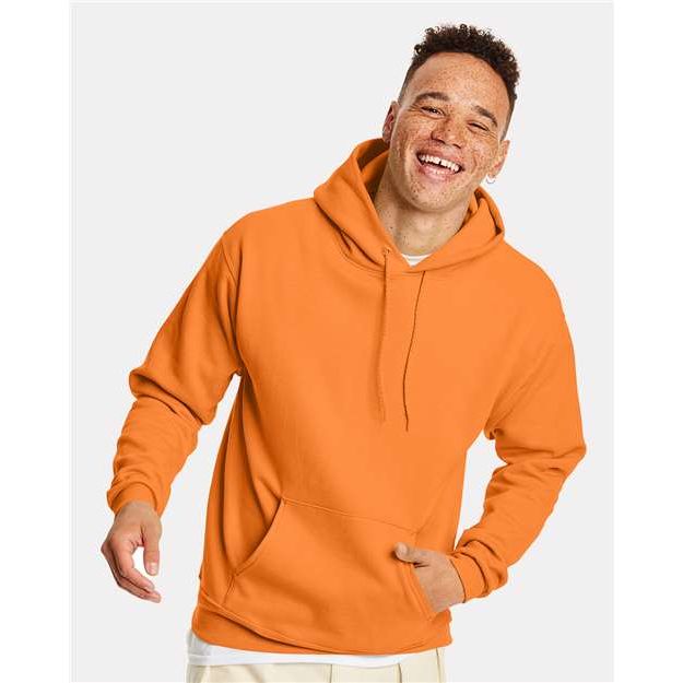 Hanes Ecosmart® Hooded Sweatshirt - Tennessee Orange - Hanes P170 Hanes