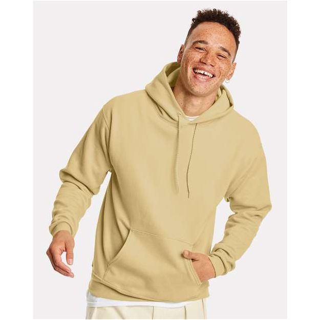 Hanes Ecosmart® Hooded Sweatshirt - Athletic Gold - Hanes P170 Hanes