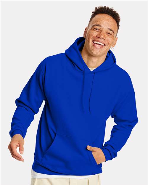 Hanes Ecosmart® Hooded Sweatshirt - Athletic Royal - Hanes P170