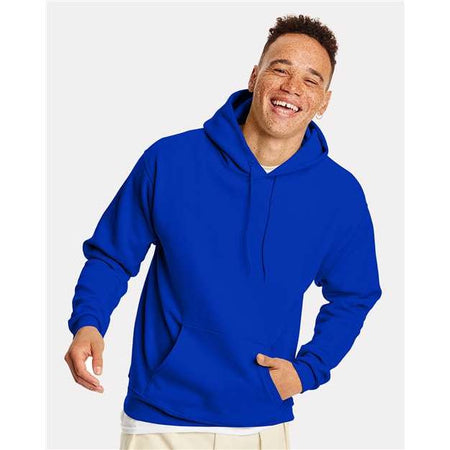 Hanes Ecosmart® Hooded Sweatshirt - Athletic Royal - Hanes P170 Hanes