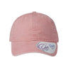 Infinity Her Women's Pigment-Dyed with Fashion Undervisor Cap - Infinity Her CASSIE Infinity Her Dusty Pink/ Floral Adjustable