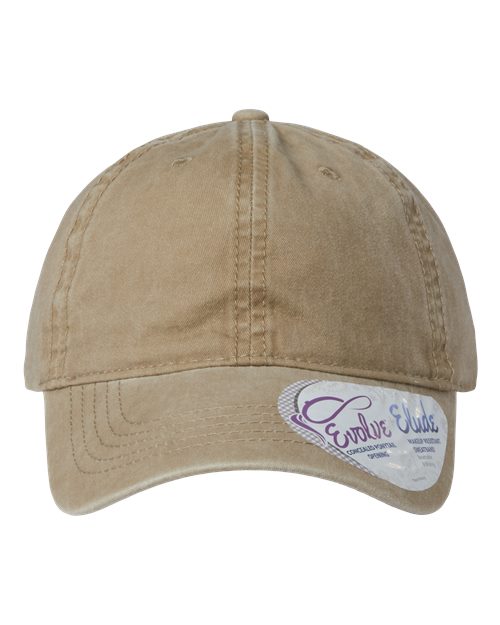 Infinity Her Women's Pigment-Dyed with Fashion Undervisor Cap - Infinity Her CASSIE Infinity Her Khaki/ Camo Adjustable