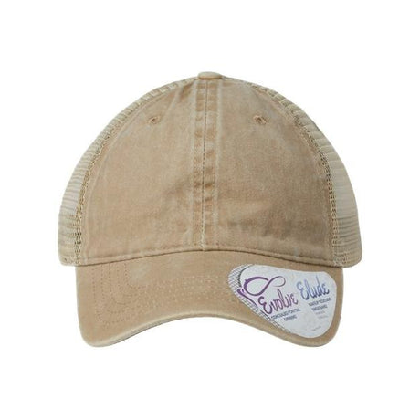 Infinity Her Women's Washed Mesh-Back Cap - Infinity Her TESS Infinity Her Khaki/ Camo Adjustable