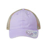 Infinity Her Women's Washed Mesh-Back Cap - Infinity Her TESS Infinity Her Lavender/ Stripes Adjustable