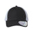 Infinity Her Women's Modern Trucker Cap - Infinity Her CHARLIE Infinity Her Black/ White Adjustable