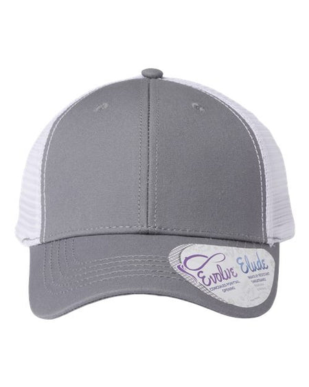 Infinity Her Women's Modern Trucker Cap - Infinity Her CHARLIE Infinity Her Grey/ White Adjustable