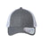 Infinity Her Women's Modern Trucker Cap - Infinity Her CHARLIE Infinity Her Heather Grey/ White Adjustable