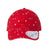 Infinity Her Women's Garment-Washed Fashion Print Cap - Infinity Her HATTIE Infinity Her Red/ White Stars Adjustable