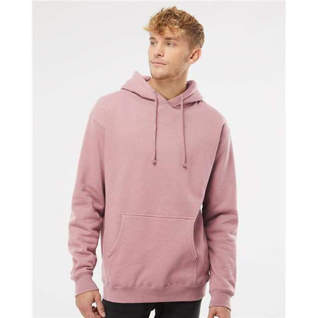 Independent Trading Co. Heavyweight Hooded Sweatshirt - Dusty Pink - Independent Trading Co. IND4000 Independent Trading Co. Dusty Pink XS