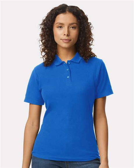 Gildan 64800L Women's Softstyle Pique Polo