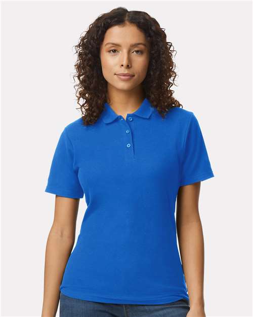 Gildan Women's Softstyle® Pique Polo - Gildan 64800L