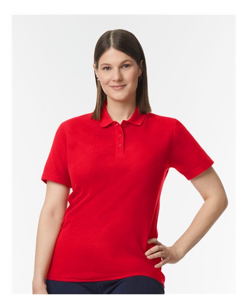 Gildan 64800L Women's Softstyle Pique Polo