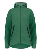 Augusta Sportswear Women's Eco Revive™ Polar Fleece Hooded Full-Zip Jacket - Augusta Sportswear 6860