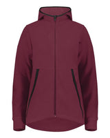 Augusta Sportswear Women's Eco Revive™ Polar Fleece Hooded Full-Zip Jacket - Augusta Sportswear 6860