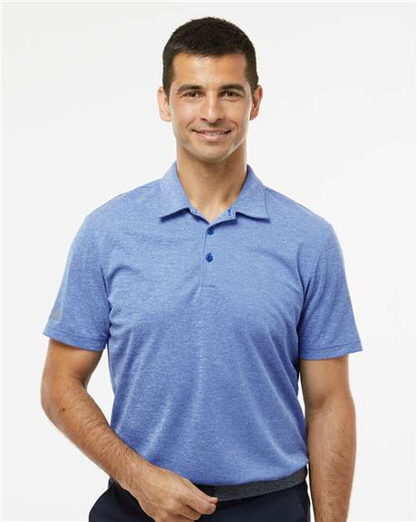 Adidas A582 Heathered Polo Mens Classic Comfort for Everyday Wardrobe Essentials and Versatile Style