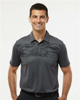 Adidas Men's Camo Chest Print Polo - Adidas A585