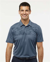 Adidas Men's Camo Chest Print Polo - Adidas A585