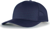 Pacific Headwear Perforated 5-Panel Trucker Snapback Cap 105P