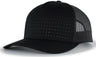 Pacific Headwear Perforated 5-Panel Trucker Snapback Cap 105P